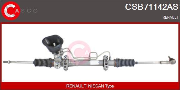 Casco CSB71142AS - Рульовий механізм, рейка autozip.com.ua