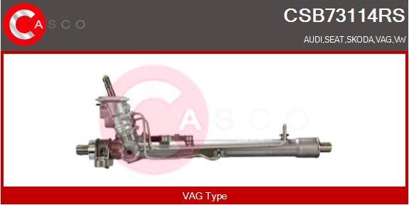 Casco CSB73114RS - Рульовий механізм, рейка autozip.com.ua