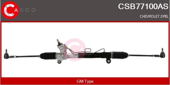 Casco CSB77100AS - Рульовий механізм, рейка autozip.com.ua