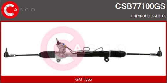 Casco CSB77100GS - Рульовий механізм, рейка autozip.com.ua