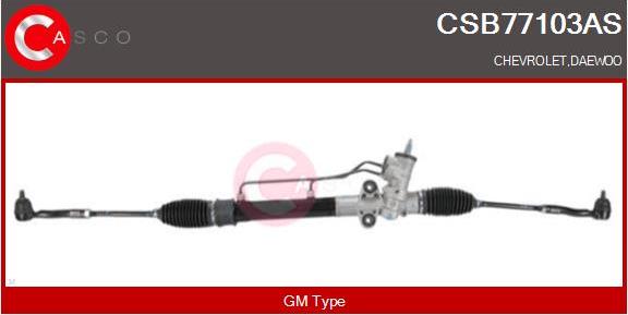 Casco CSB77103AS - Рульовий механізм, рейка autozip.com.ua