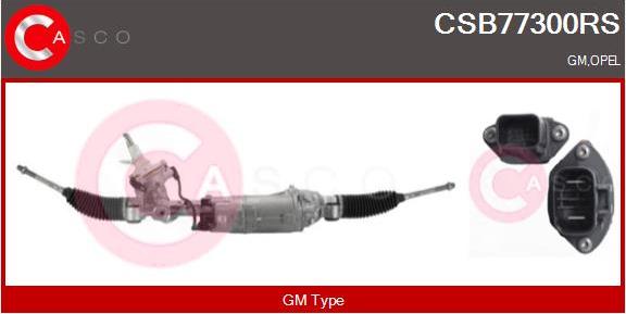 Casco CSB77300RS - Рульовий механізм, рейка autozip.com.ua