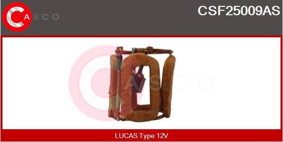 Casco CSF25009AS - Обмотка збудження, стартер autozip.com.ua