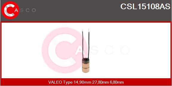 Casco CSL15108AS - Контактна кільце, генератор autozip.com.ua