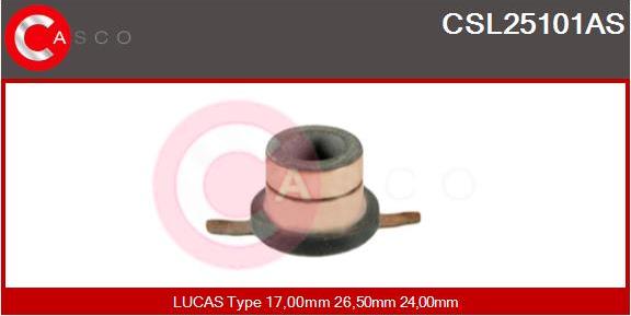 Casco CSL25101AS - Контактна кільце, генератор autozip.com.ua
