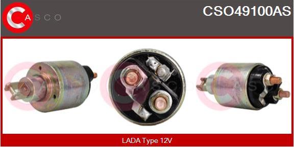 Casco CSO49100AS - Тягове реле, стартер autozip.com.ua