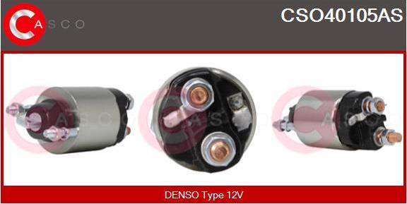 Casco CSO40105AS - Тягове реле, стартер autozip.com.ua