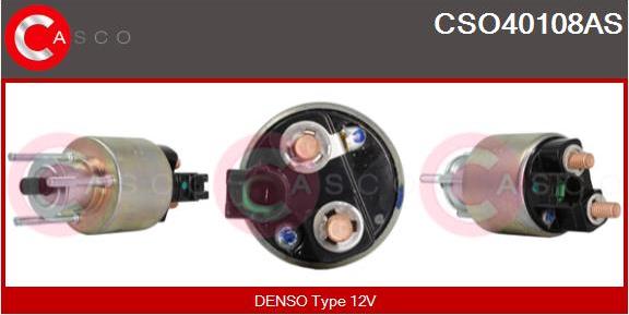 Casco CSO40108AS - Тягове реле, стартер autozip.com.ua