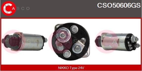 Casco CSO50606GS - Тягове реле, стартер autozip.com.ua