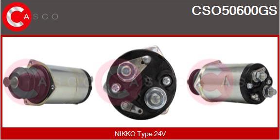 Casco CSO50600GS - Тягове реле, стартер autozip.com.ua