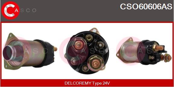 Casco CSO60606AS - Тягове реле, стартер autozip.com.ua