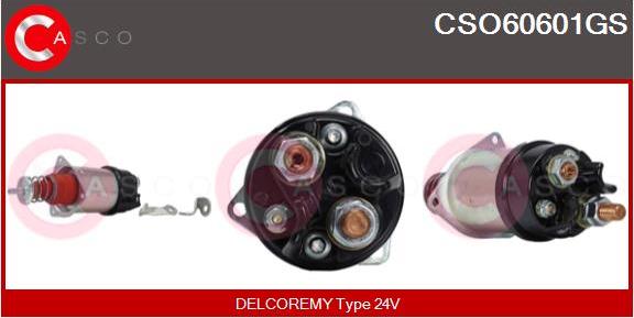 Casco CSO60601GS - Тягове реле, стартер autozip.com.ua