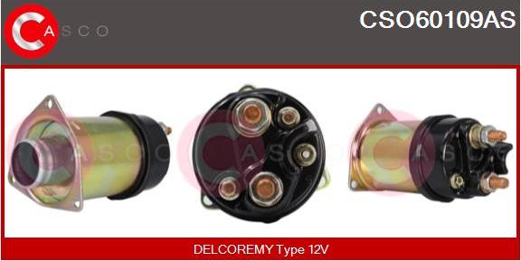 Casco CSO60109AS - Тягове реле, стартер autozip.com.ua