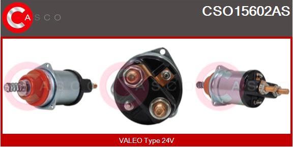 Casco CSO15602AS - Тягове реле, стартер autozip.com.ua