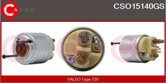 Casco CSO15140GS - Тягове реле, стартер autozip.com.ua