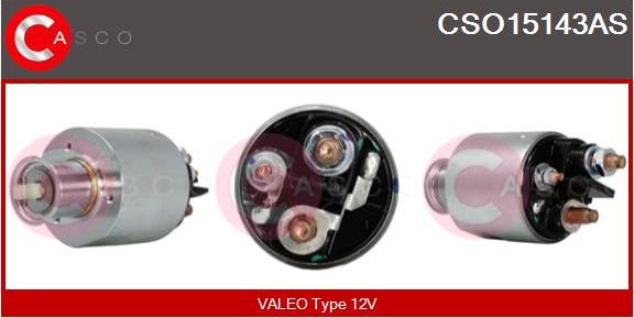 Casco CSO15143AS - Тягове реле, стартер autozip.com.ua