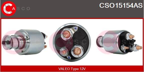 Casco CSO15154AS - Тягове реле, стартер autozip.com.ua