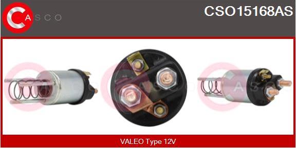 Casco CSO15168AS - Тягове реле, стартер autozip.com.ua