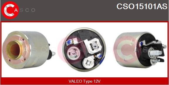 Casco CSO15101AS - Тягове реле, стартер autozip.com.ua
