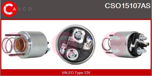 Casco CSO15107AS - Тягове реле, стартер autozip.com.ua