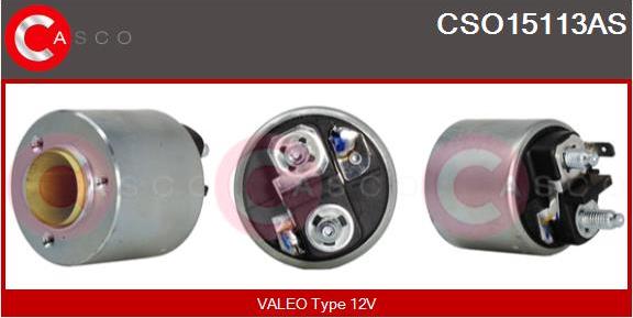 Casco CSO15113AS - Тягове реле, стартер autozip.com.ua