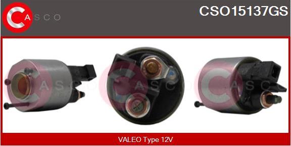 Casco CSO15137GS - Тягове реле, стартер autozip.com.ua