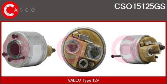 Casco CSO15125GS - Тягове реле, стартер autozip.com.ua