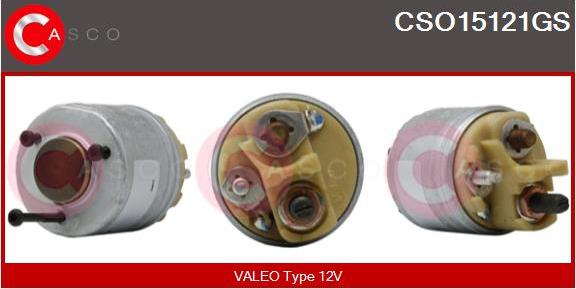 Casco CSO15121GS - Тягове реле, стартер autozip.com.ua