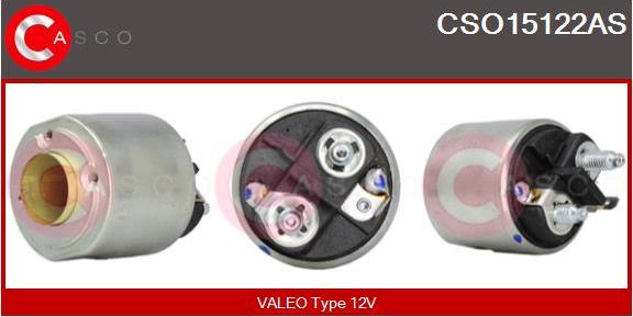 Casco CSO15122AS - Тягове реле, стартер autozip.com.ua