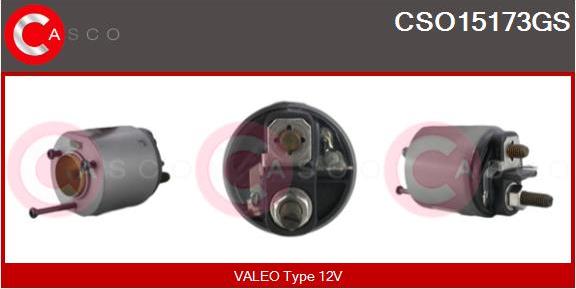 Casco CSO15173GS - Тягове реле, стартер autozip.com.ua