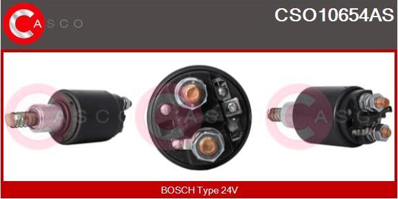 Casco CSO10654AS - Тягове реле, стартер autozip.com.ua