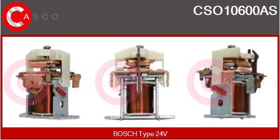 Casco CSO10600AS - Тягове реле, стартер autozip.com.ua