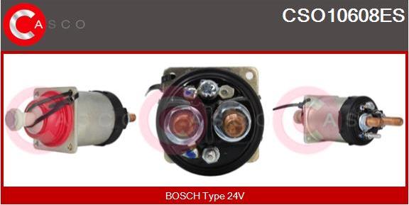 Casco CSO10608ES - Тягове реле, стартер autozip.com.ua