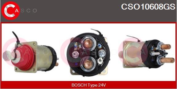 Casco CSO10608GS - Тягове реле, стартер autozip.com.ua