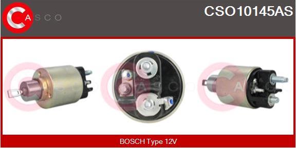 Casco CSO10145AS - Тягове реле, стартер autozip.com.ua
