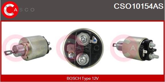 Casco CSO10154AS - Тягове реле, стартер autozip.com.ua