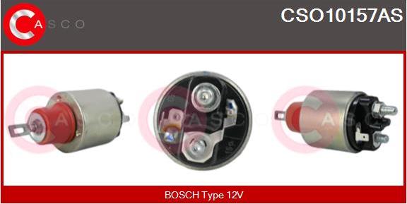 Casco CSO10157AS - Тягове реле, стартер autozip.com.ua