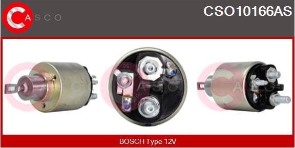 Casco CSO10166AS - Тягове реле, стартер autozip.com.ua