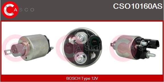 Casco CSO10160AS - Тягове реле, стартер autozip.com.ua