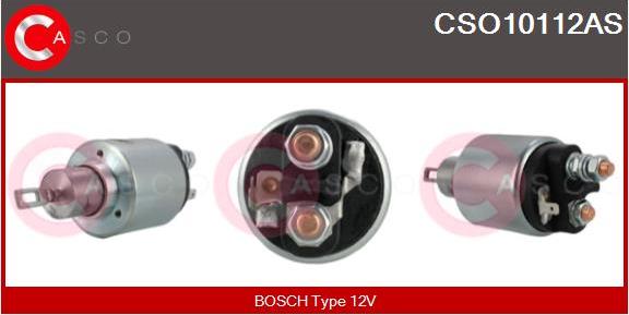 Casco CSO10112AS - Тягове реле, стартер autozip.com.ua