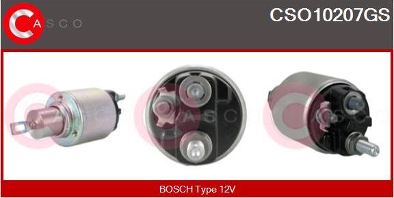 Casco CSO10207GS - Тягове реле, стартер autozip.com.ua