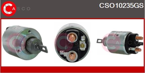 Casco CSO10235GS - Тягове реле, стартер autozip.com.ua