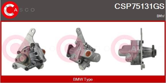 Casco CSP75131GS - Гідравлічний насос, рульове управління, ГУР autozip.com.ua