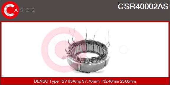 Casco CSR40002AS - Статор, генератор autozip.com.ua