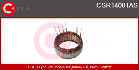 Casco CSR14001AS - Статор, генератор autozip.com.ua