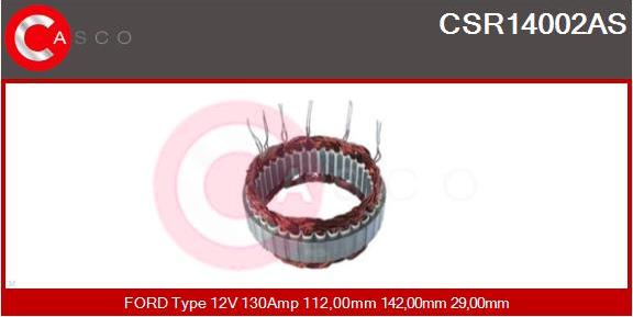 Casco CSR14002AS - Статор, генератор autozip.com.ua