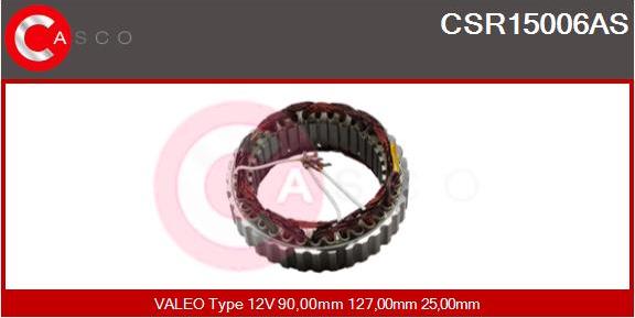 Casco CSR15006AS - Статор, генератор autozip.com.ua