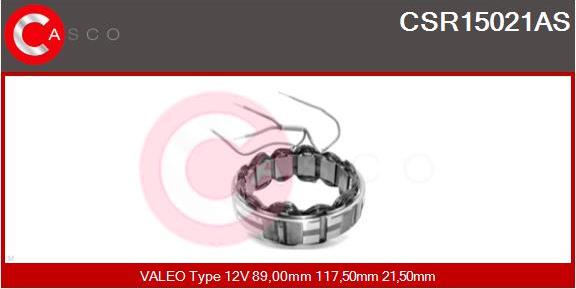 Casco CSR15021AS - Статор, генератор autozip.com.ua