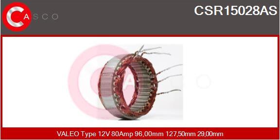 Casco CSR15028AS - Статор, генератор autozip.com.ua