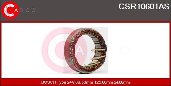 Casco CSR10601AS - Статор, генератор autozip.com.ua